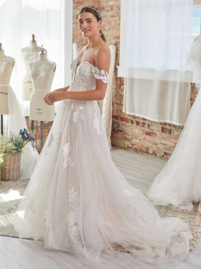 Hattie Lane Rebecca Ingram Wedding Dress. Chameleon Bride Dorset
