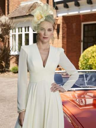 29662B Veni Infantino. Long sleeve floaty flowy maxi dress for Mother of the Bride \Groom Hampshire